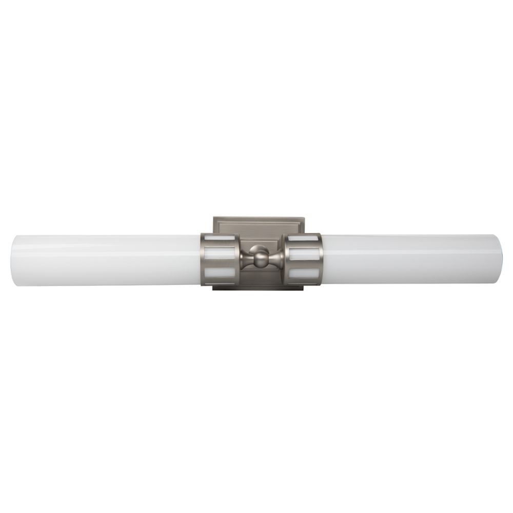 Norwell Lighting 9652-BN-SO Astor Wall Sconce in Brushed Nickel (Shiny Opal Shade)