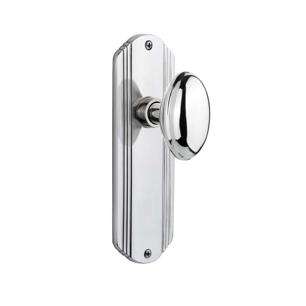 706320 Nostalgic Warehouse DECHOM Single Dummy Knob Without Keyhole Deco  Plate with Homestead Knob in Bright Chrome GoingKnobs
