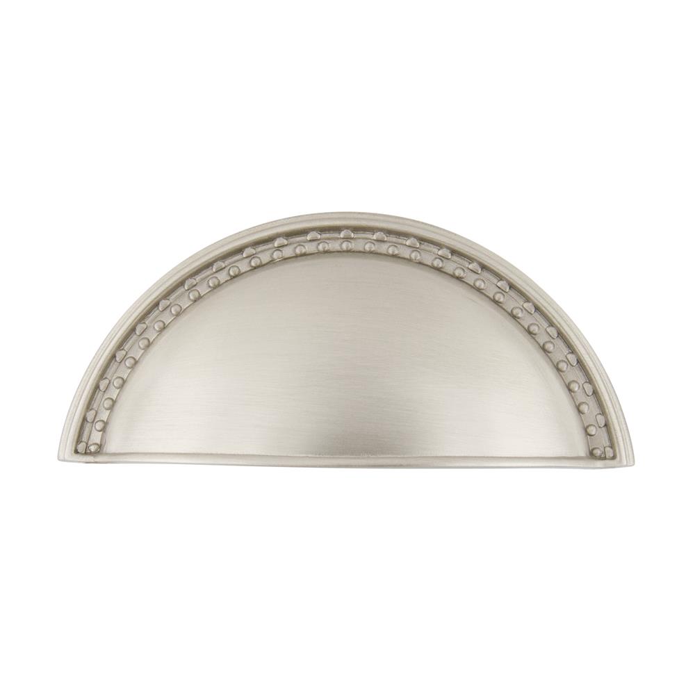 Nostalgic Warehouse 761706 Cup Pull Meadows in Satin Nickel