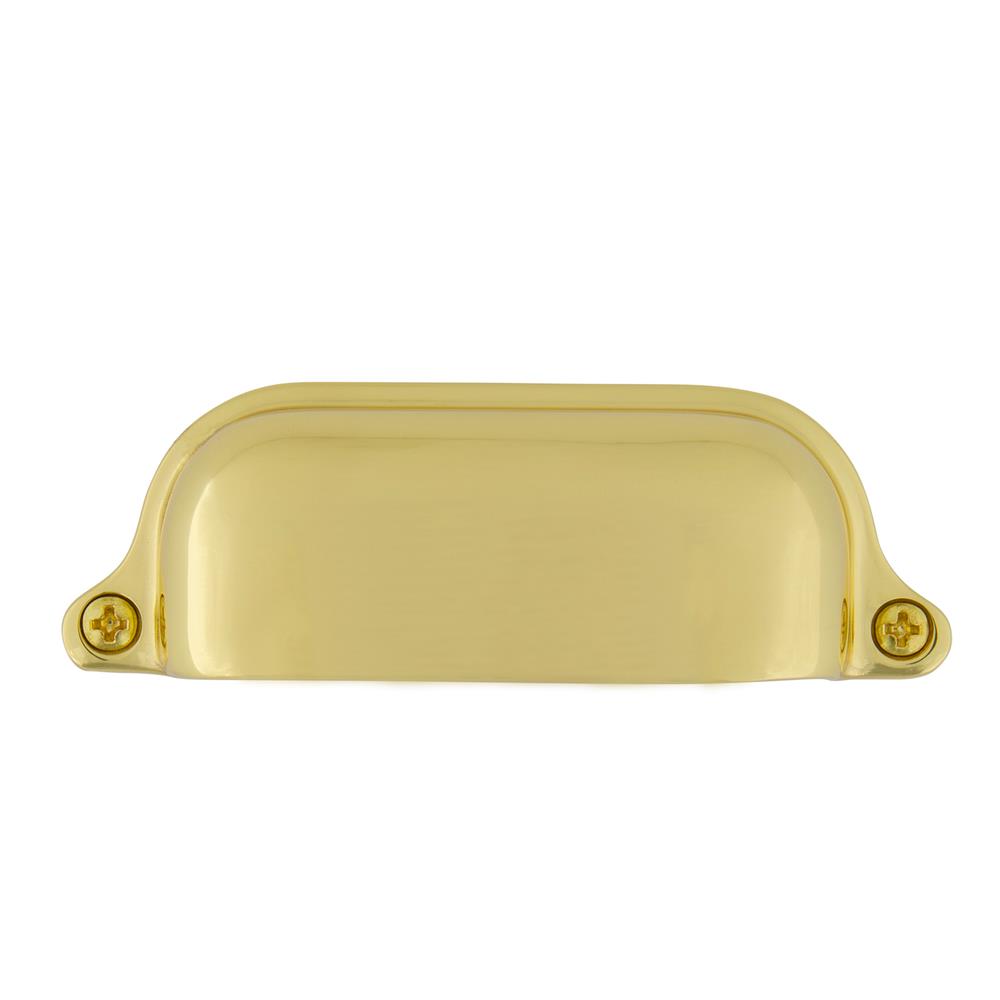 Nostalgic Warehouse 761757 Cup Pull Farm Large in Polished Brass