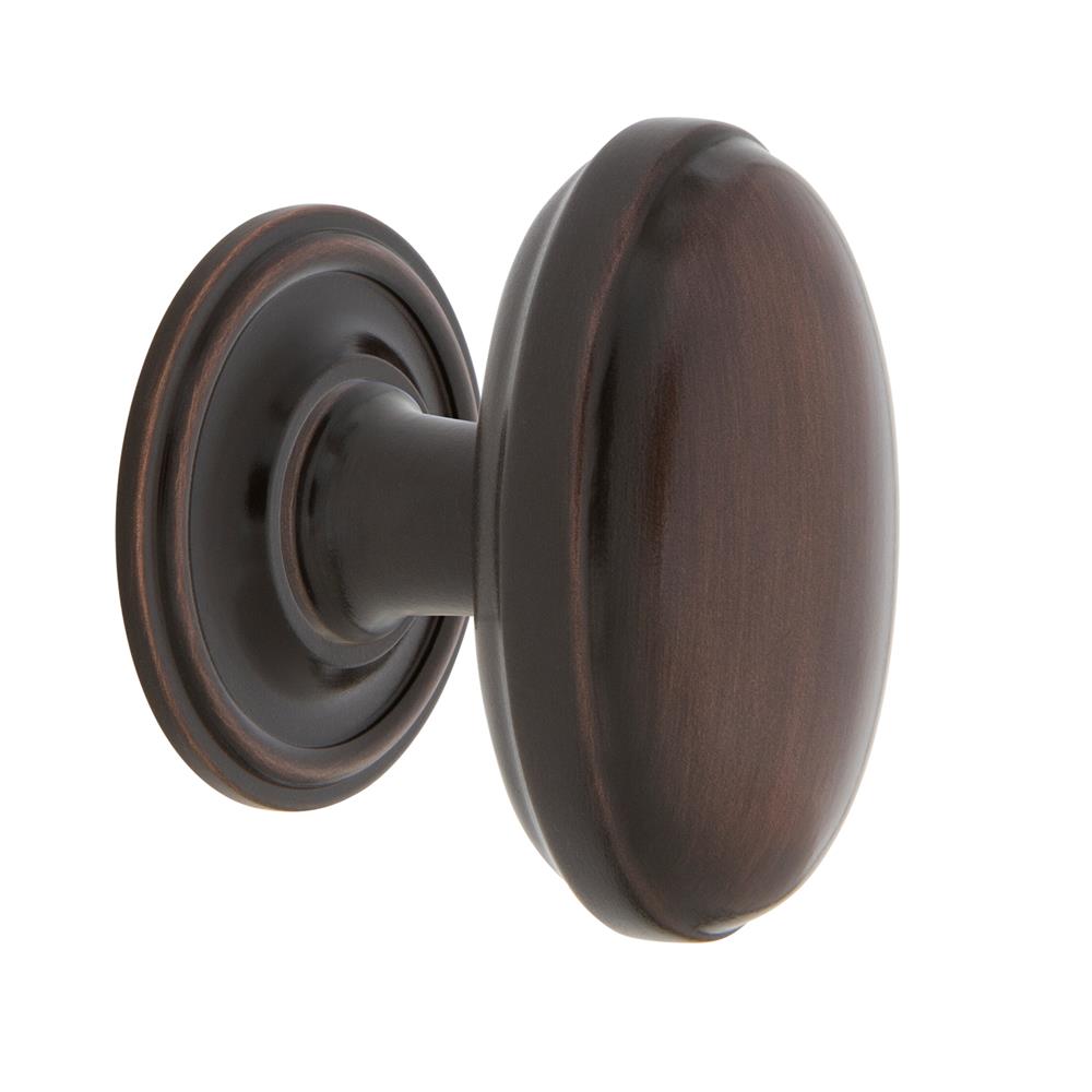 Nostalgic Warehouse 769498 Homestead Brass 1 3/4" Cabinet Knob with Classic Rose in Timeless Bronze