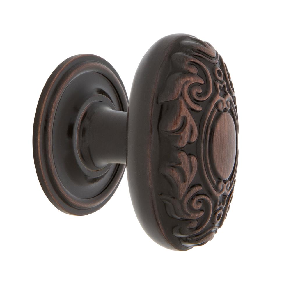 Nostalgic Warehouse 769570 Victorian Brass 1 3/4" Cabinet Knob with Classic Rose in Timeless Bronze