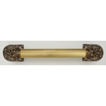 Notting Hill NHO-500-AB-12F Acanthus Antique Brass/Fluted Bar 