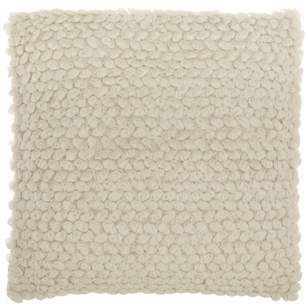 Nourison DC142 Life Styles Thin Group Loops Ivory Throw Pillows