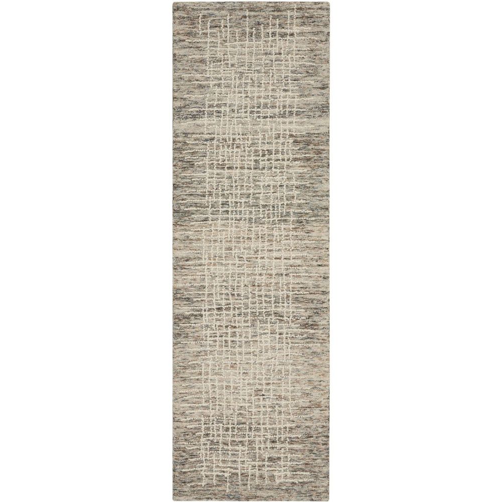 Nourison VAI03 Vail Area Rug - 2 ft. 3 in. X 7 ft. 6 in. in Ivory/Multi