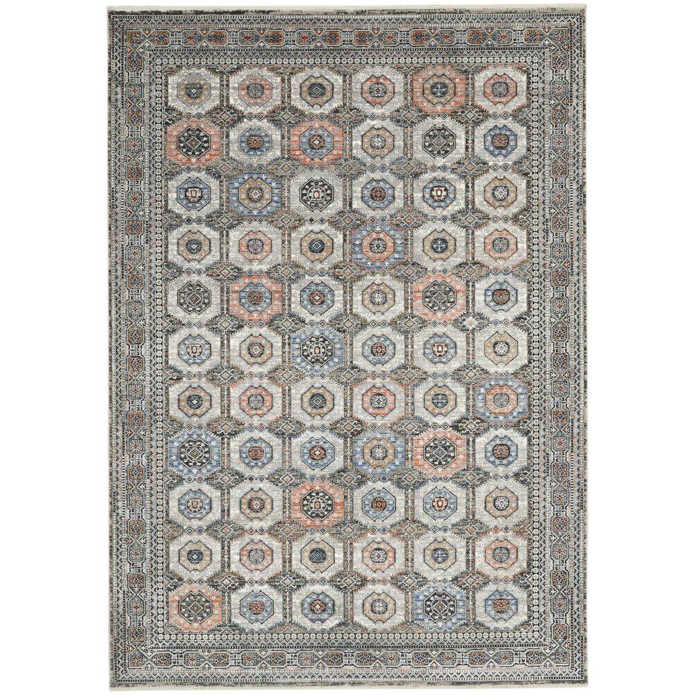 Nourison STN09 Starry Nights Area Rug - 5 ft. 3 in. X 7 ft. 3 in. in Grey/Navy