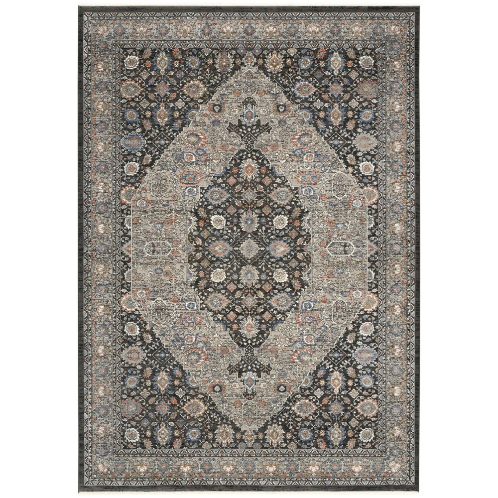Nourison STN11 Starry Nights Area Rug - 5 ft. 3 in. X 7 ft. 3 in. in Grey/Blue