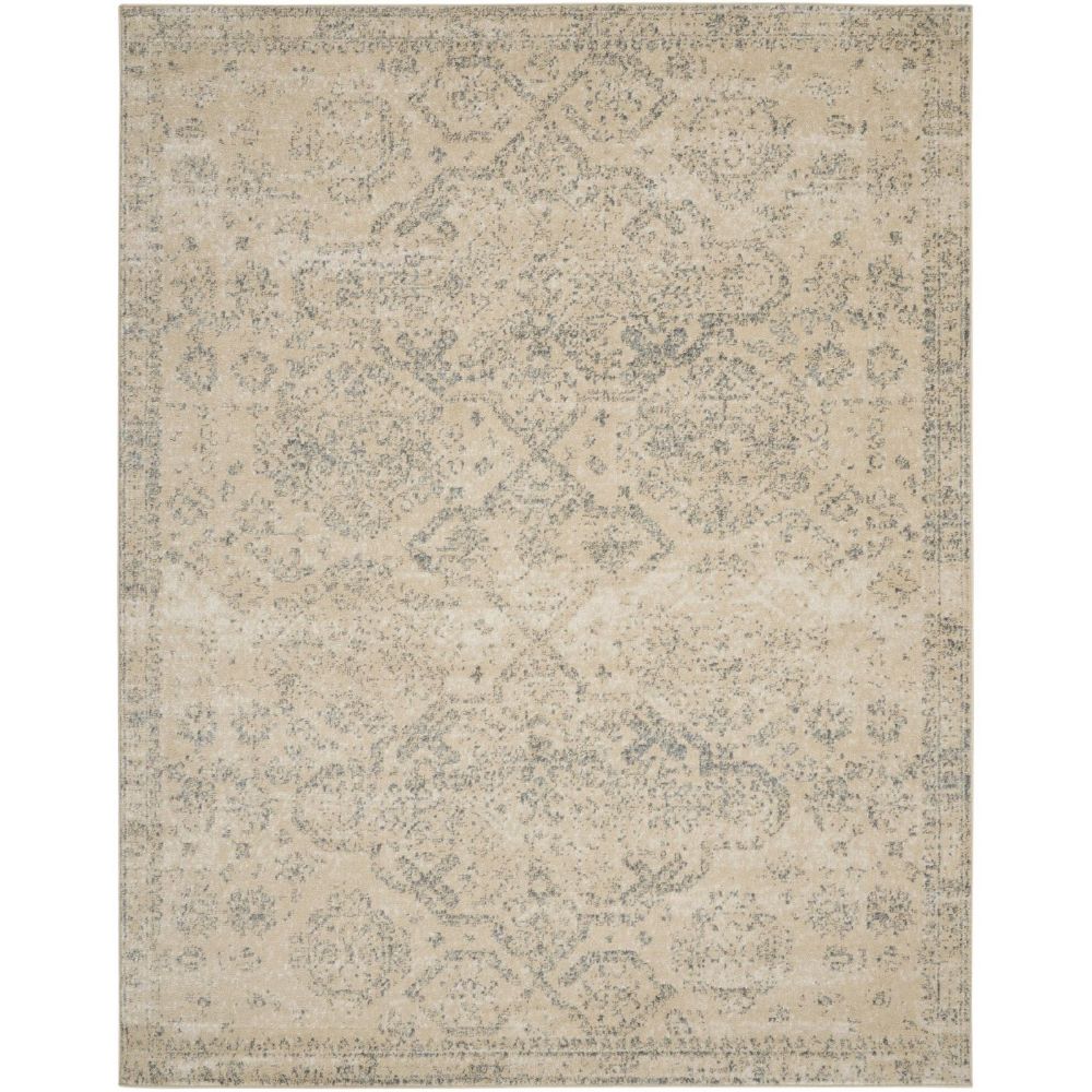 Nourison TRA13 Tranquil Area Rug - 8 ft. X 10 ft. in Beige/Grey