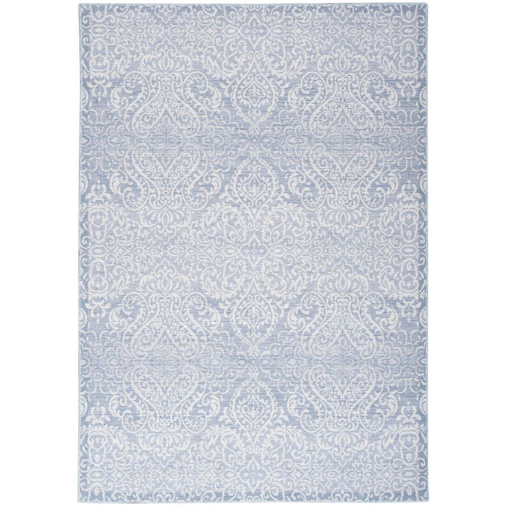 Nourison WAW03 Washable Collection Area Rug - 5 ft. 3 in. X 7 ft. 3 in. in Slate