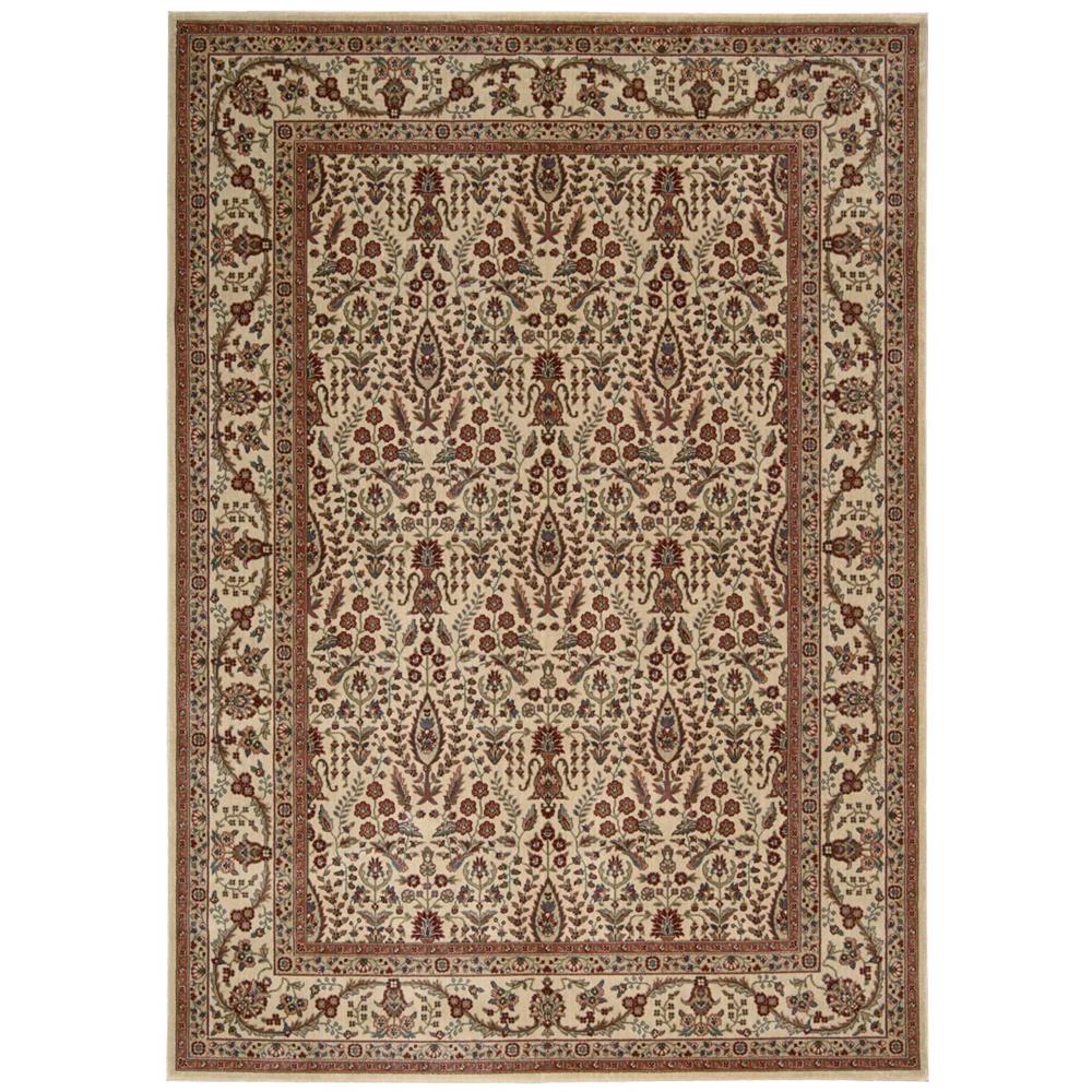 Nourison BD08 Persian Arts 5 Ft. 3 In.  X 5 Ft. 3 In. Octagon Rug in Ivory