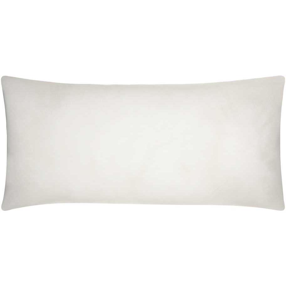 Nourison SU100 Mina Victory Polyester White Pillow Insert 16" x 32"
