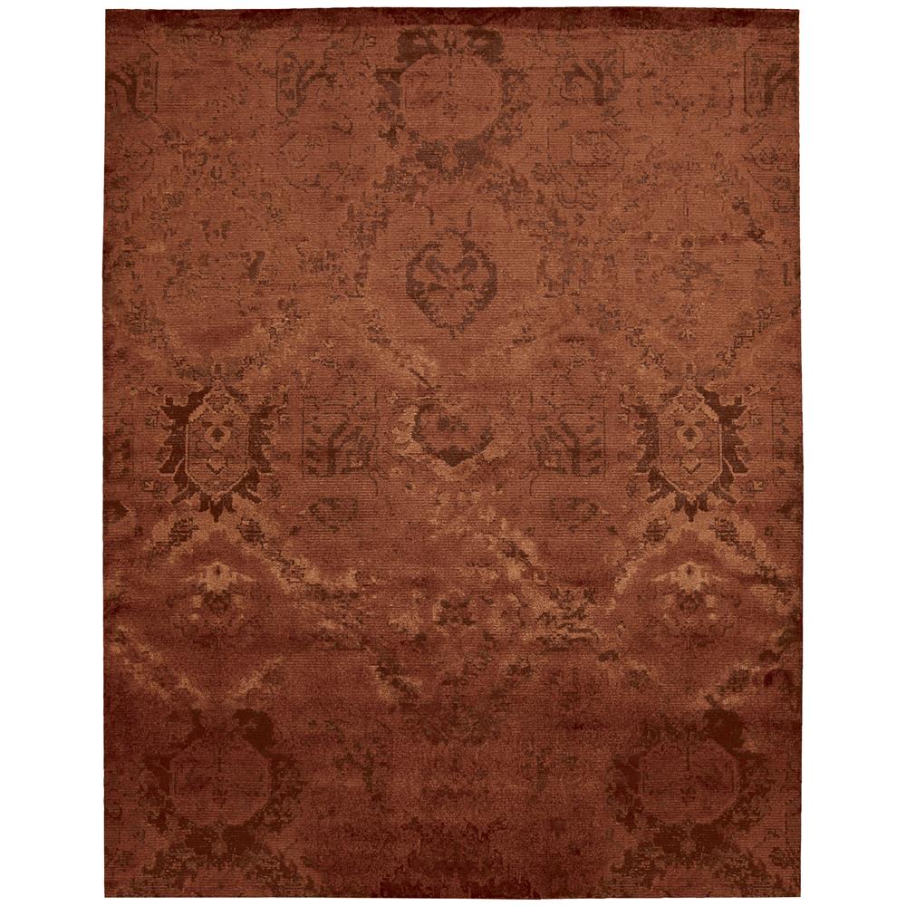 Nourison NGT01 Nightfall 11 Ft. 6 In. X 8 Ft. 6 In. Rectangle Rug in Flame