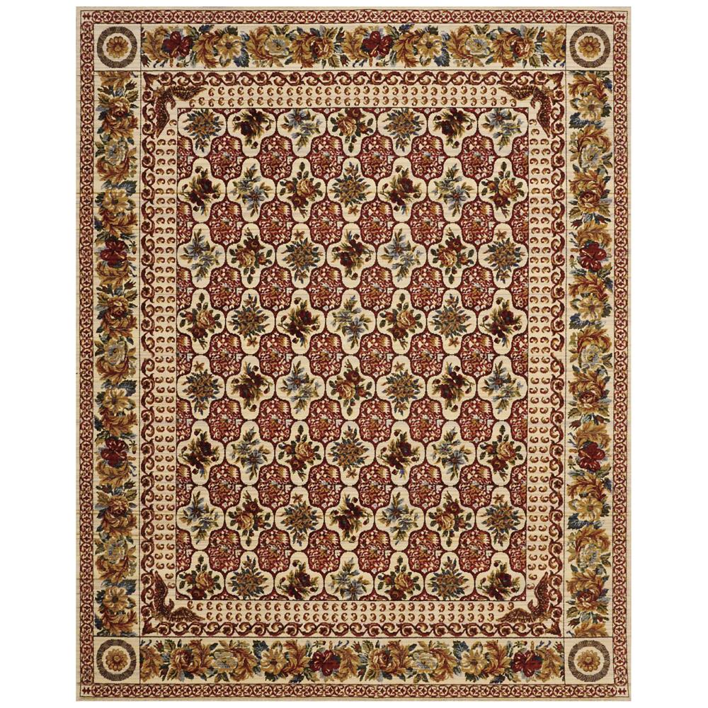 3' x 4' Badillo Multi Color Traditional Rectangle Scatter Nylon Area Rug -  Floor Rug - American Dakota