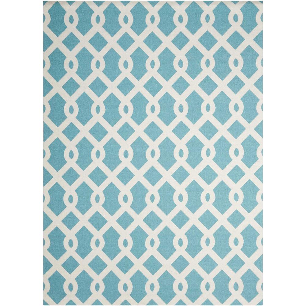 Nourison SND20 Sun N Ft. Shade 8 Ft.6 In. x SQUARE Indoor/Outdoor Square Rug in  Poolside