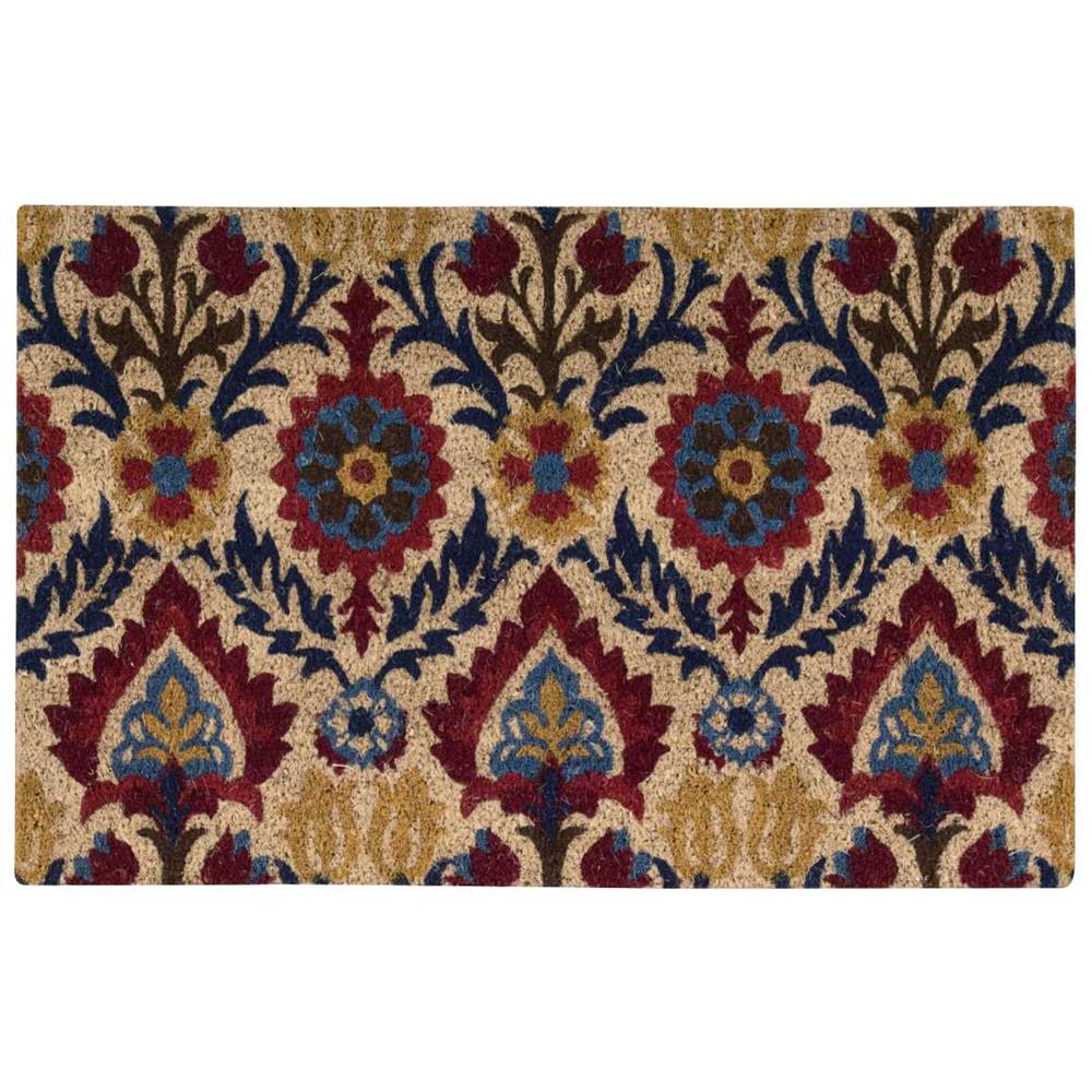 Nourison WGT01 Greetings 1 Ft. 6 In.  X 2 Ft. 4 In. Rectangle Rug in Red