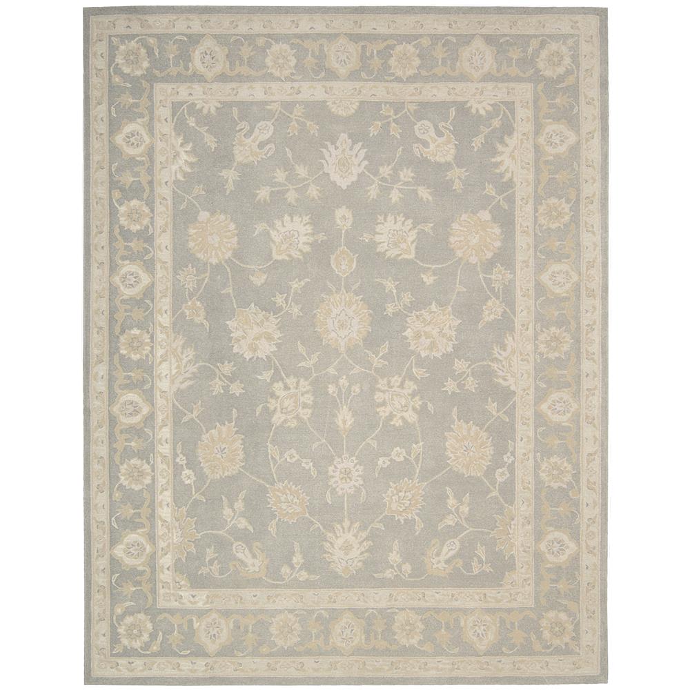 Nourison ZEP02 Zephyr 7 Ft. 6 In. X 9 Ft. 6 In. Rectangle Rug in Light Taupe