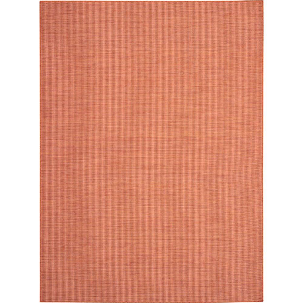 Nourison POS01 Position 9 Ft. x 12 Ft. Area Rug in Terracotta