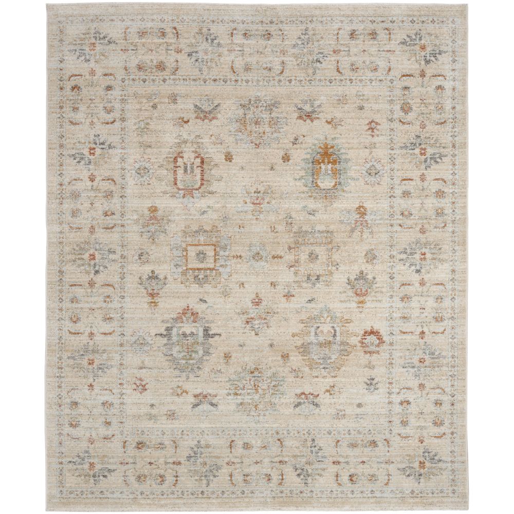 Nourison TRH01 Traditional Home Area Rug in Ivory Beige, 9