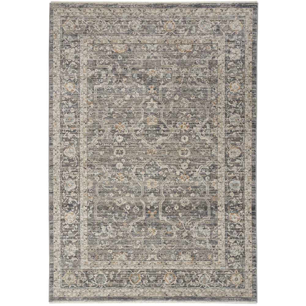 Nourison NYE03 Nyle 5 ft. 3 in. x 7 ft. 10 in. Rectangle Area Rug in Slate Multicolor