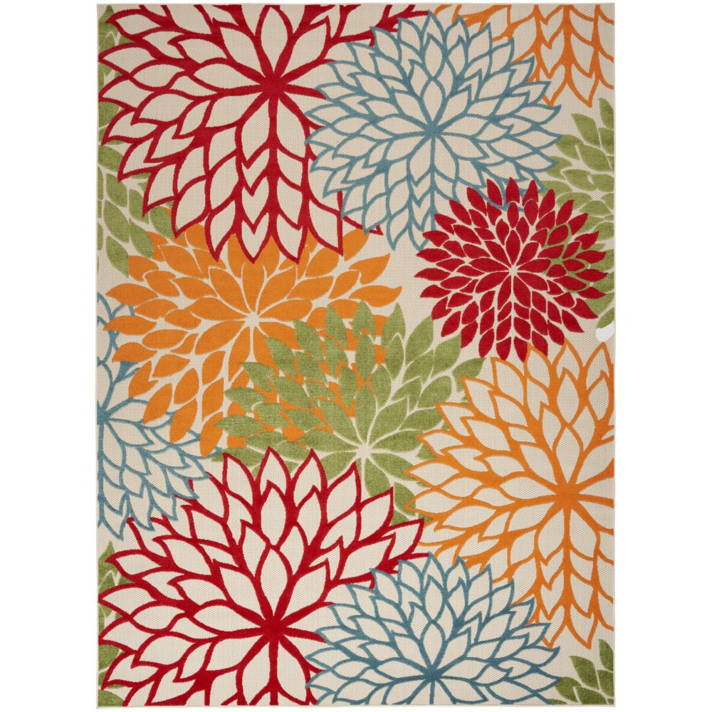 Nourison ALH05 Aloha Area Rug - 10 ft. X 14 ft. in Green