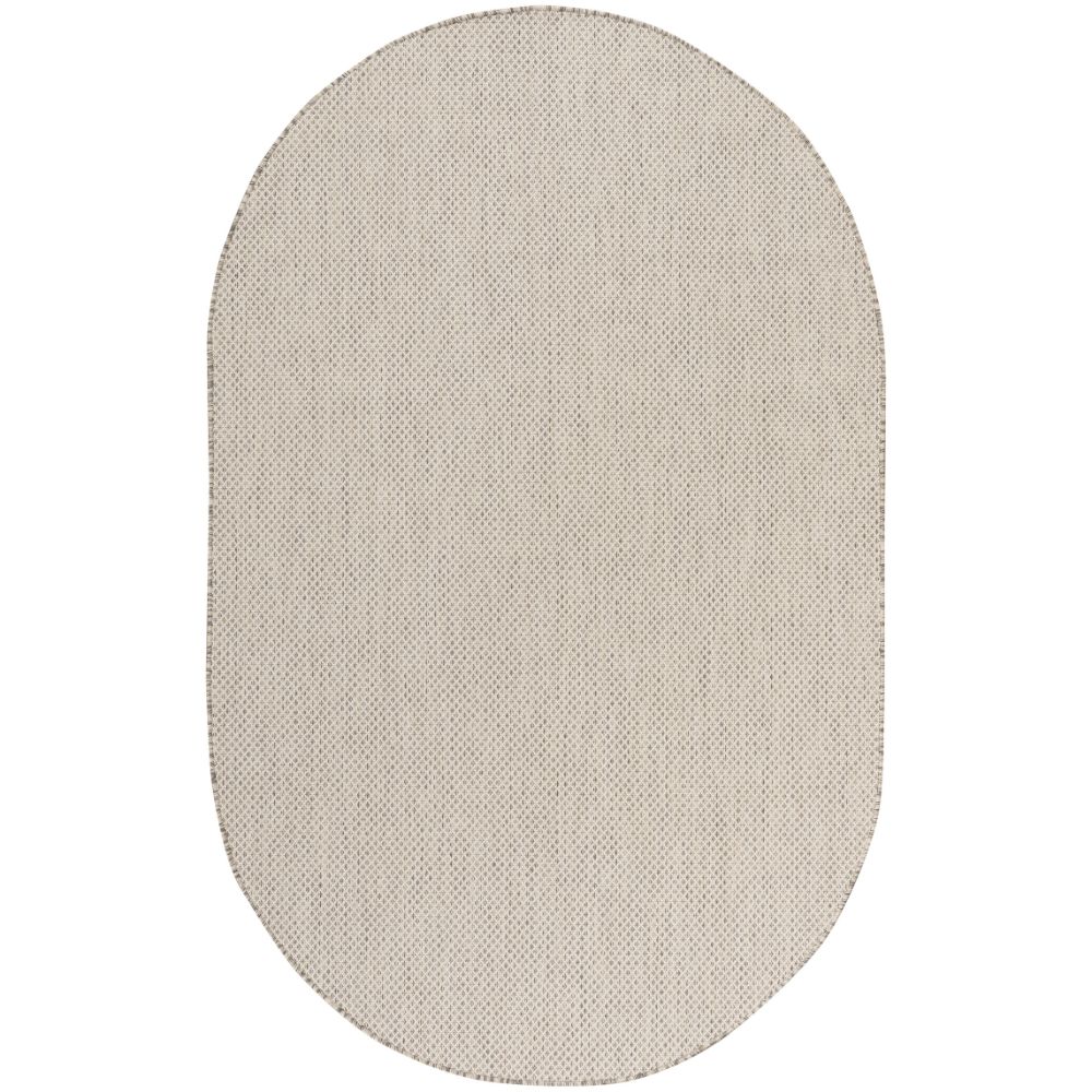 Nourison COU01 Nourison Home Courtyard Area Rug in Ivory Silver, 3
