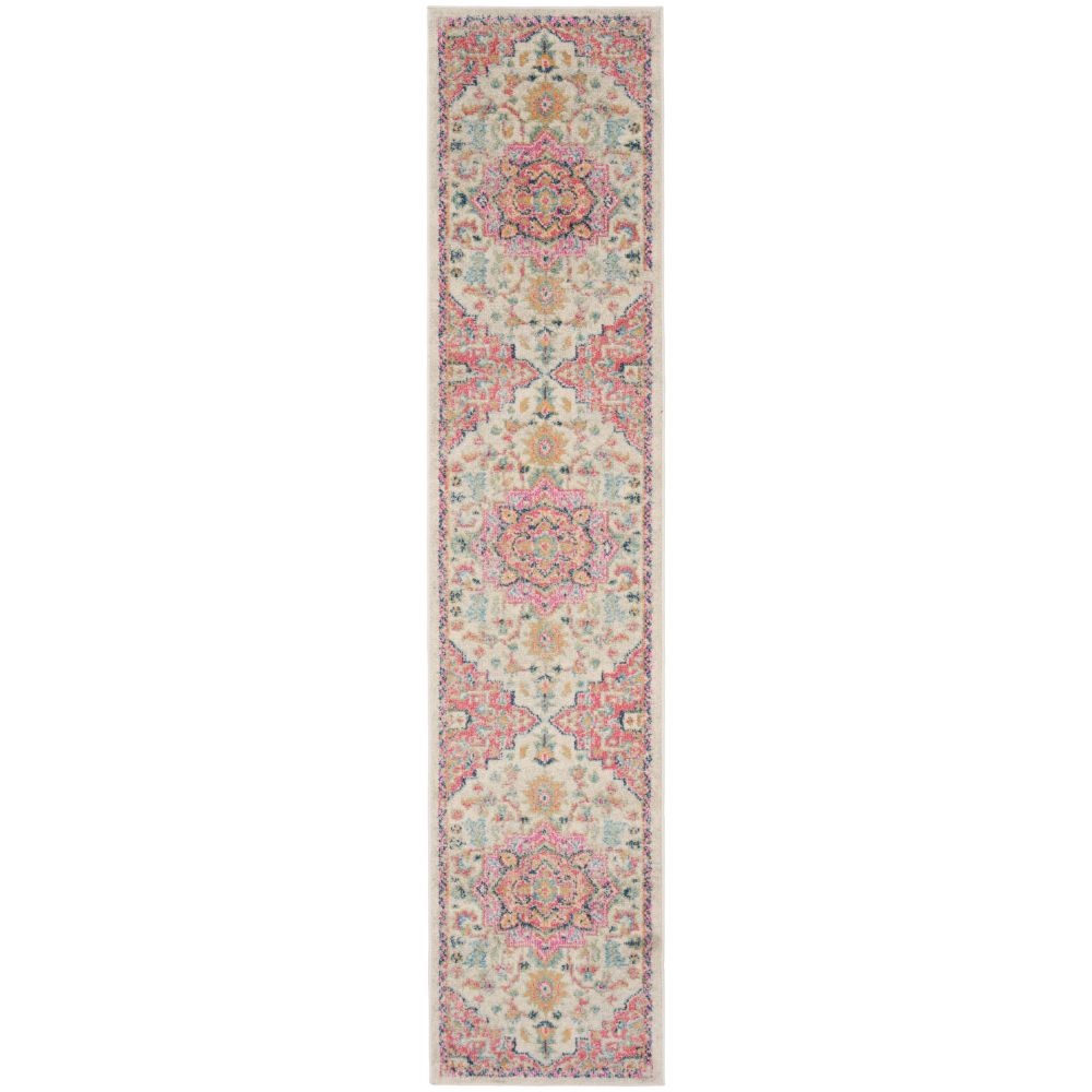 Nourison PSN25 Passion Area Rug in Ivory Pink, 2