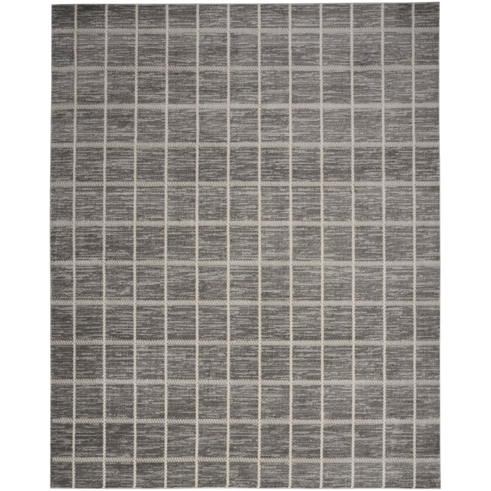 Nourison SRH05 Serenity Home Area Rug in Grey Ivory, 5