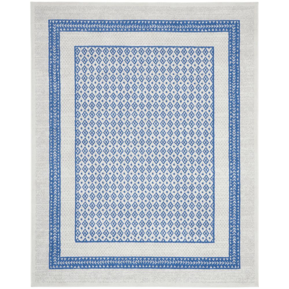 Nourison WHS13 Whimsical 7 Ft. x 10 Ft. Area Rug in Ivory Blue