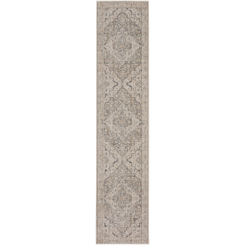 Nourison NYE04 Nyle Area Rug in Ivory Taupe, 2