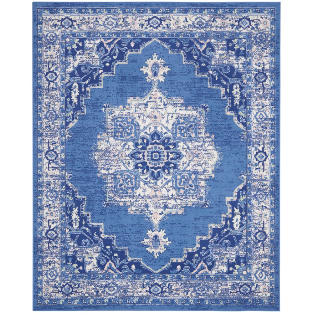 Nourison WHS03 Whimsical 7 Ft. x 10 Ft. Area Rug in Navy