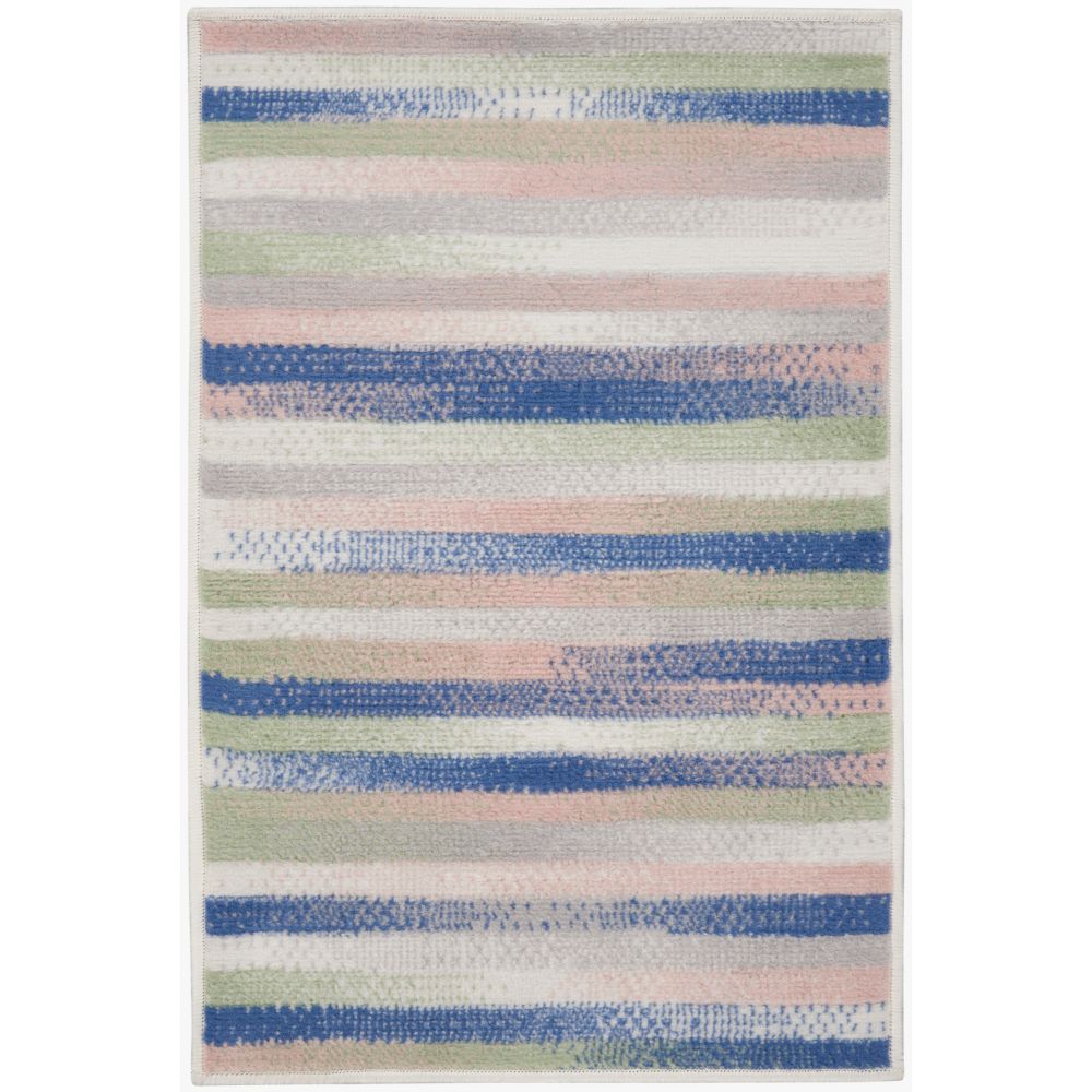 Nourison WHS12 Whimsical 2 Ft. x 3 Ft. Area Rug in Ivory Multicolor
