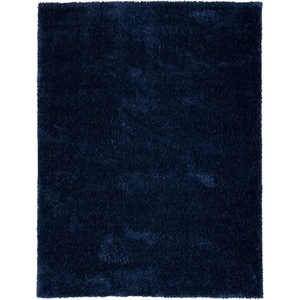 Nourison 099446901576 Pacific Shag Area Rug in Navy, 7