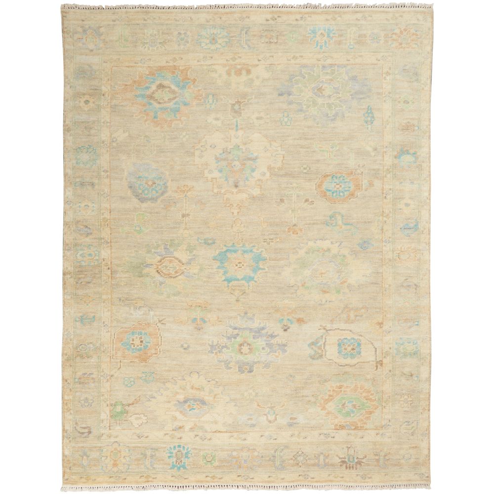 Nourison ODS07 Odessa 7 Ft. 9 In. x 9 Ft. 9 In. Area Rug in Ivory Multicolor