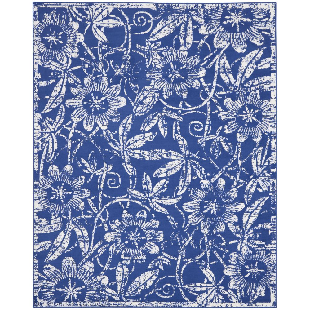 Nourison WHS05 Whimsical 8 Ft. x 10 Ft. Area Rug in Navy