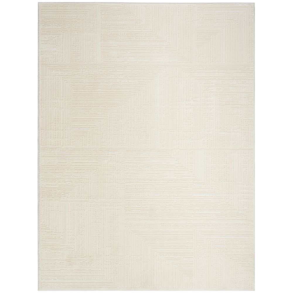 Nourison ECO07 Eco-Friendly Area Rug 9 ft. X 12 ft. in Ivory
