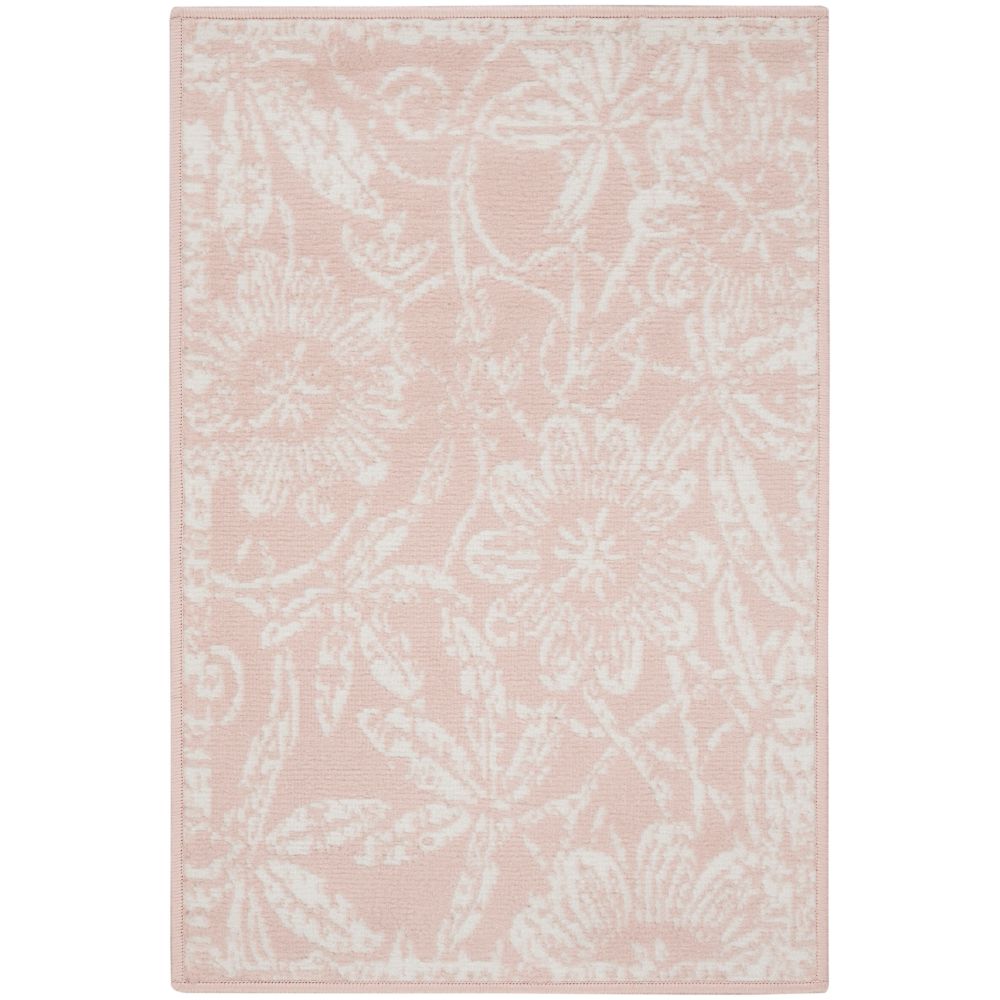 Nourison WHS05 Whimsical 2 Ft. x 3 Ft. Area Rug in Pink