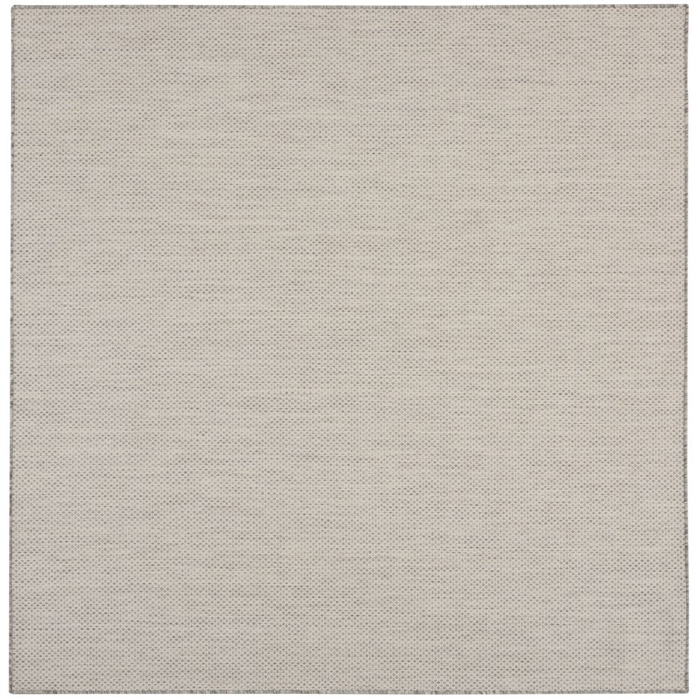 Nourison COU01 Nourison Home Courtyard Area Rug in Ivory Silver, 10