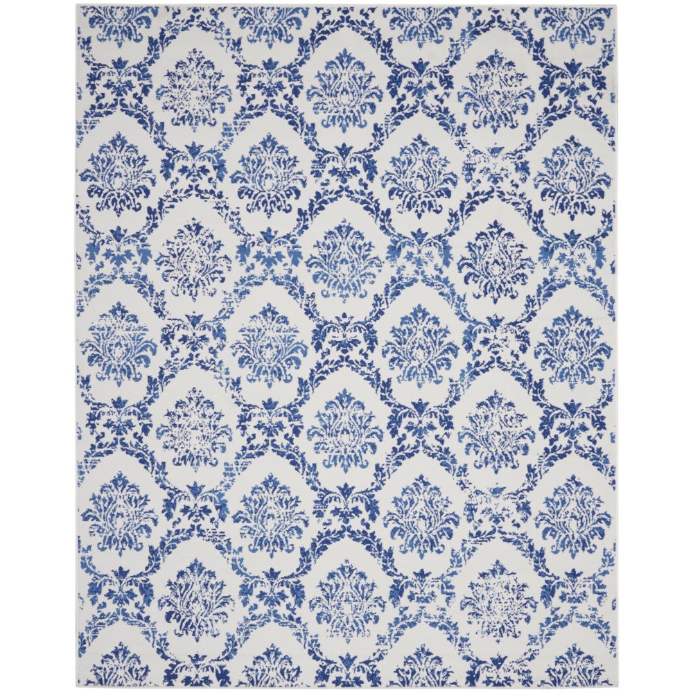 Nourison WHS01 Whimsical 7 Ft. x 10 Ft. Area Rug in Ivory Navy