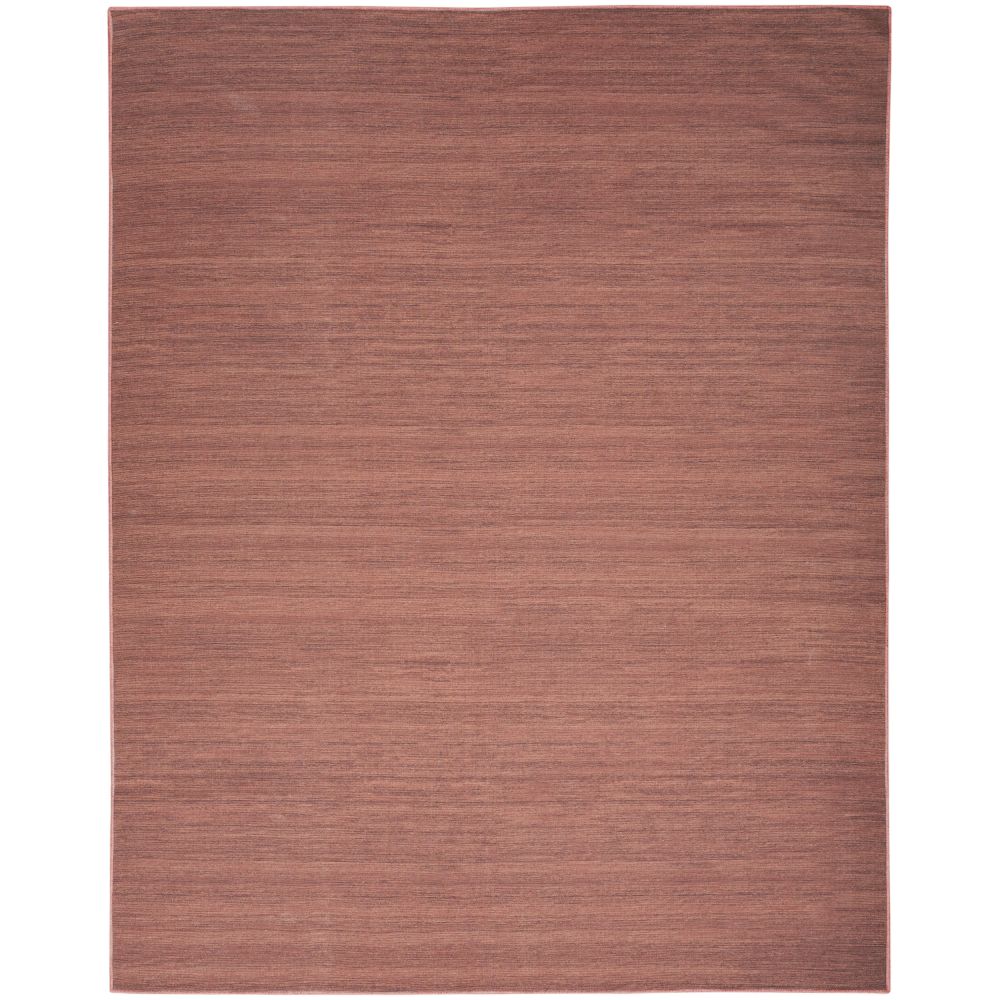 Nourison WAE01 Washable Essentials Area Rug 9 ft. 2 in. X 12 ft. in Mocha