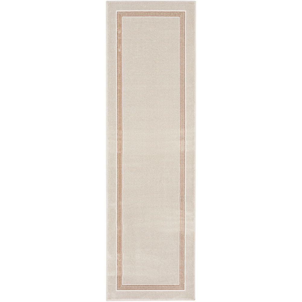 Nourison GLM08 Glam Area Rug in Ivory Cream, 2
