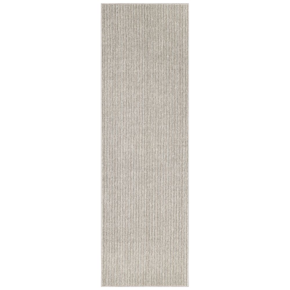 Nourison TXH01 Textured Home Area Rug 2 ft. X 6 ft. in Ivory Mocha