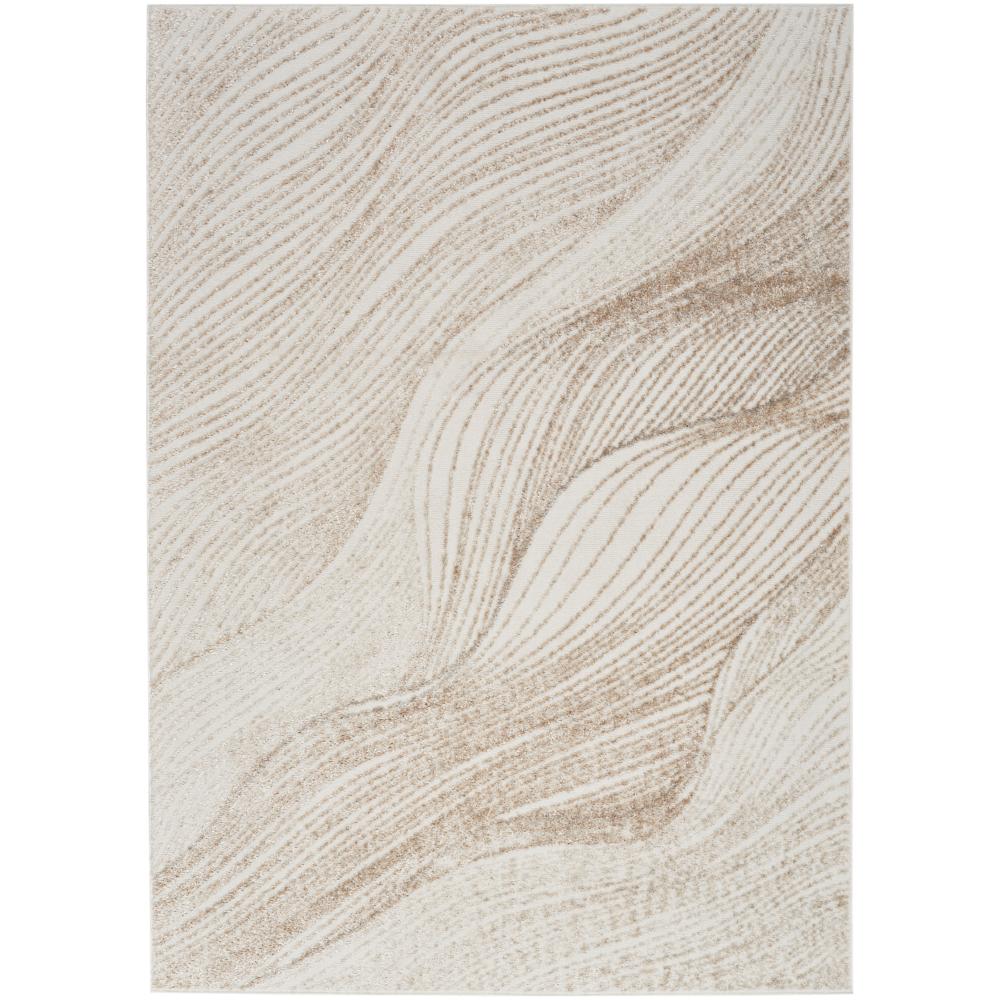 Nourison FAS04 Fascination Area Rug in Ivory Gold, 7
