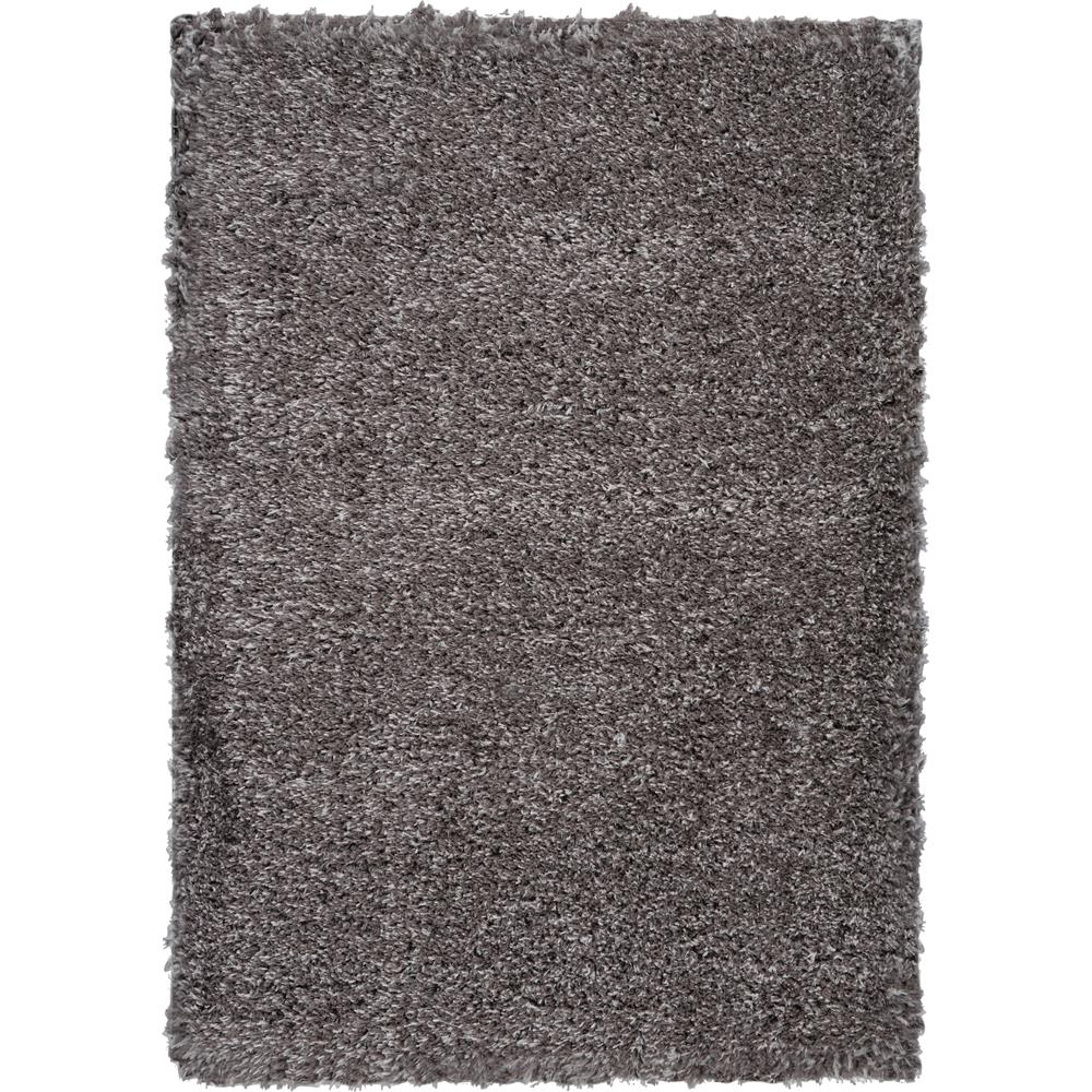 Nourison ULP01 Ultra Plush Shag 4 Ft. x 6 Ft. Indoor/Outdoor Rectangle Rug in  Charcoal