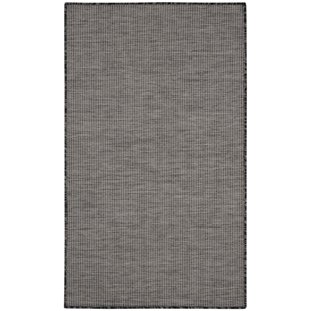 Nourison POS01 Positano Area Rug - 3 ft. X 5 ft. in Charcoal