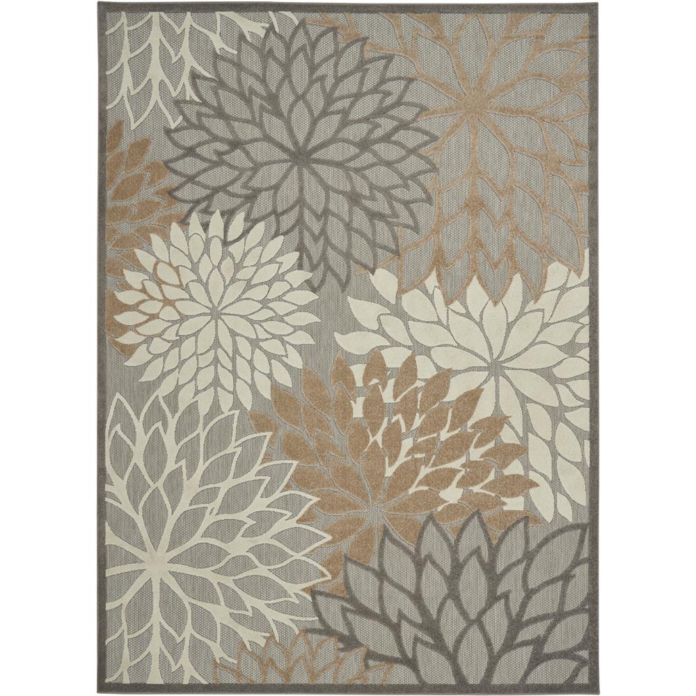 Nourison ALH05 Aloha 7 Ft.10 In. x 10 Ft.6 In. Indoor/Outdoor Rectangle Rug in  Natural