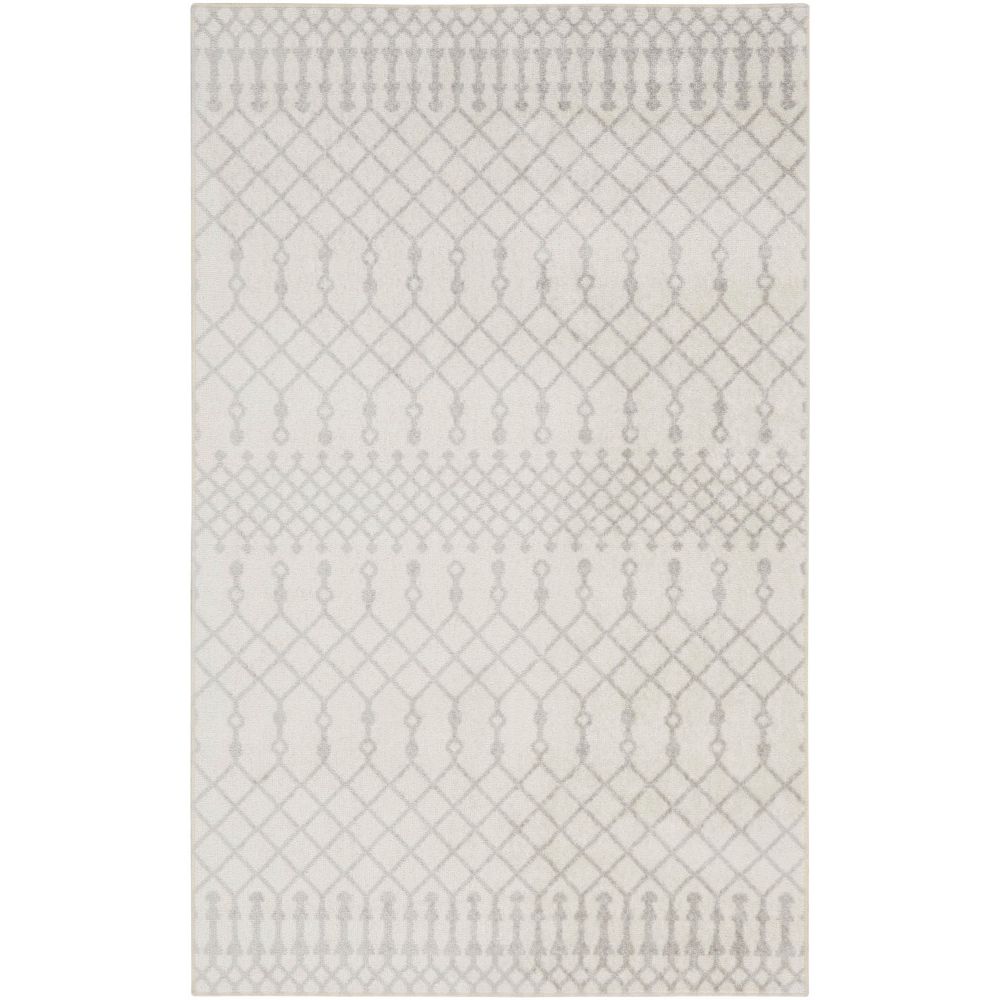 Nourison ASW10 Astra Machine Washable Area Rug in Ivory, 3