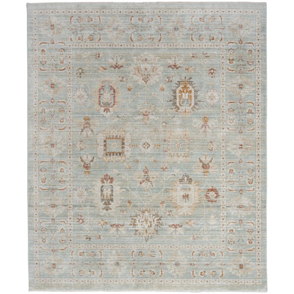 Nourison TRH01 Traditional Home Area Rug in Mint, 5