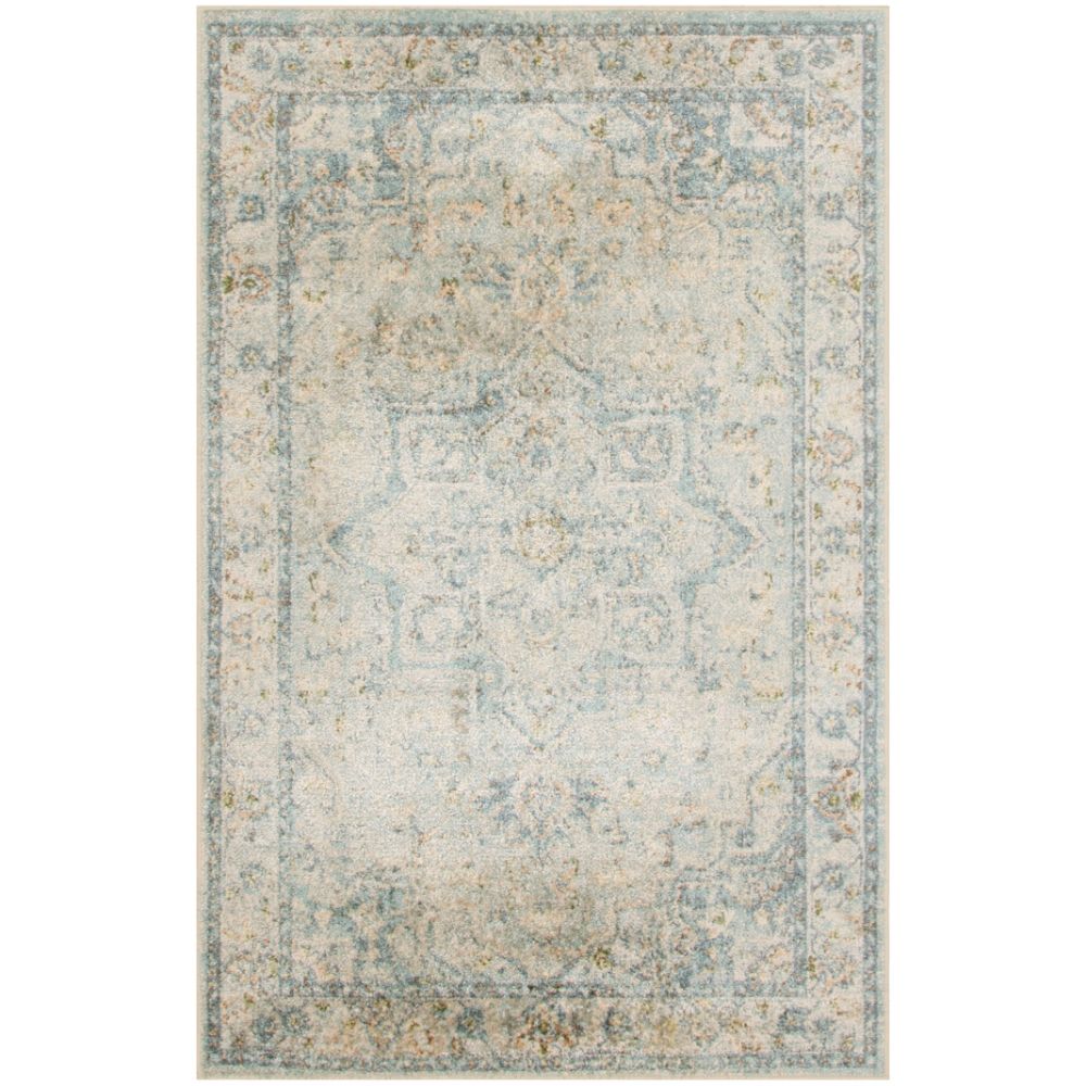 Nourison ASW12 Astra Machine Washable Area Rug in Light Blue, 2