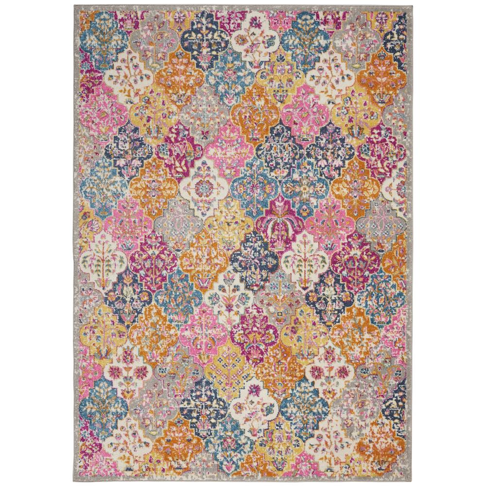 Nourison PSN21 Passion 8 Ft. x 10 Ft. Indoor/Outdoor Rectangle Rug in  Multicolor