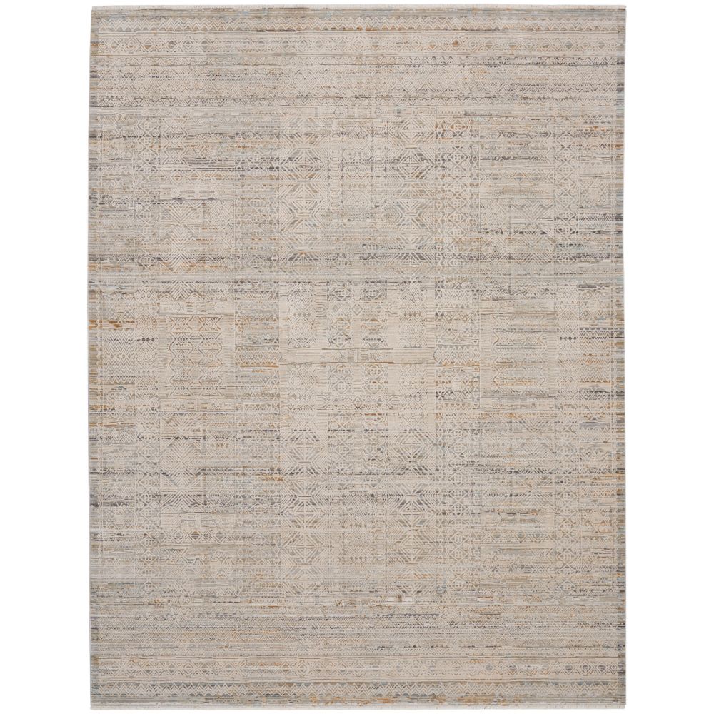 Nourison NYE06 Nyle Area Rug in Ivory Multicolor, 12